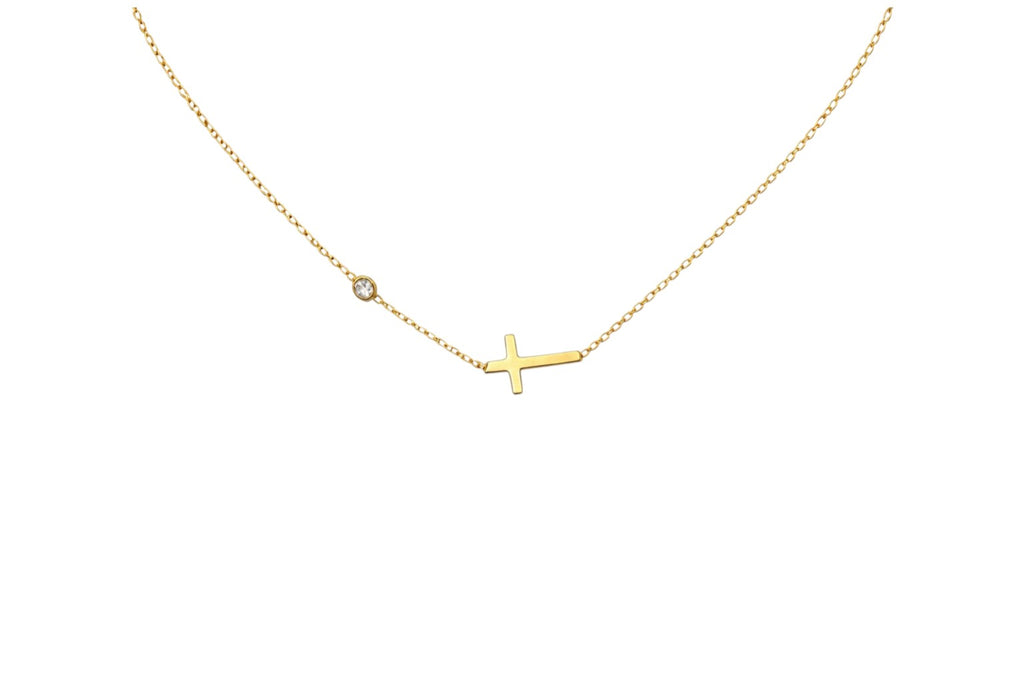 Serene Cross Necklace