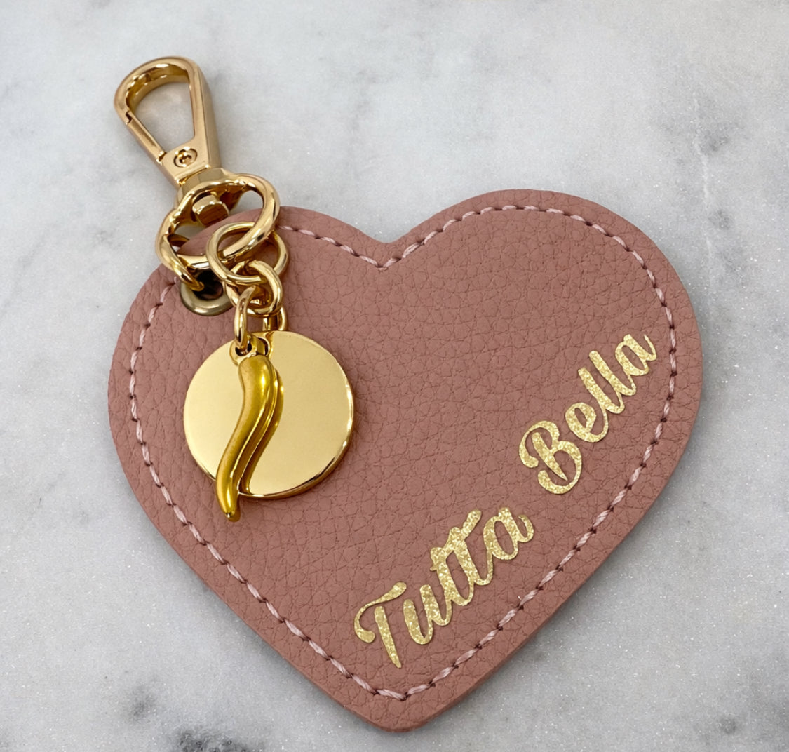 Tutta Bella Heart Key Ring
