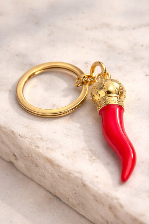 Cornicello Keychain
