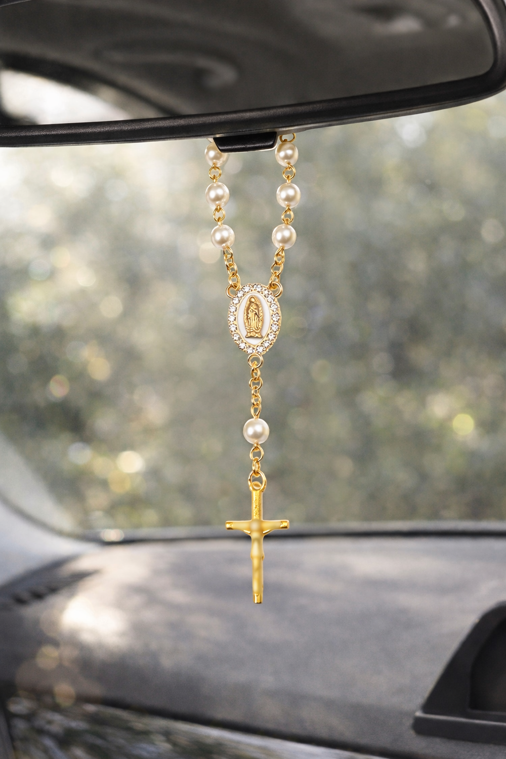 Divine Protection Car Charm
