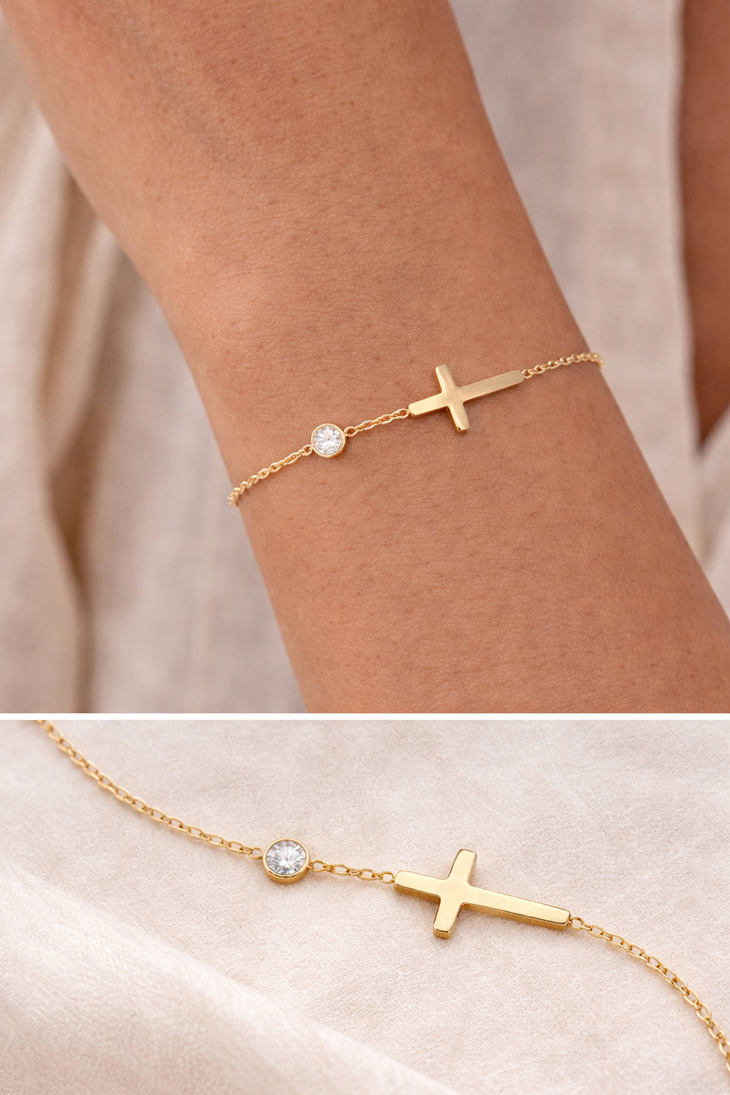 Grace Cross Bracelet