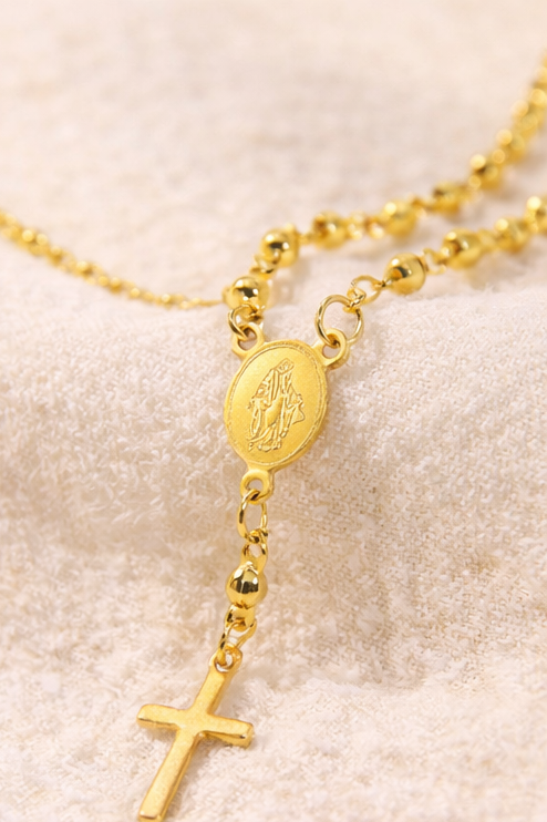 Bella Rosary Necklace