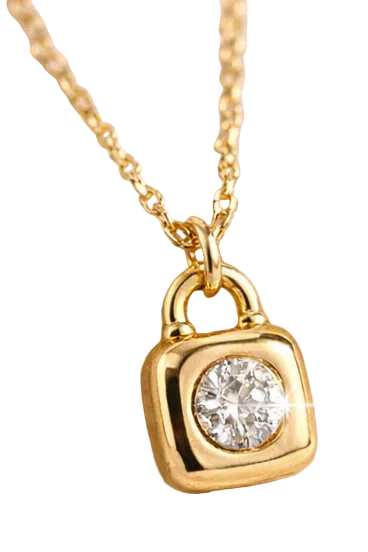 Amore Lock Necklace