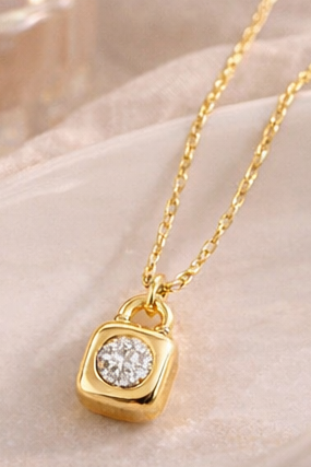 Amore Lock Necklace