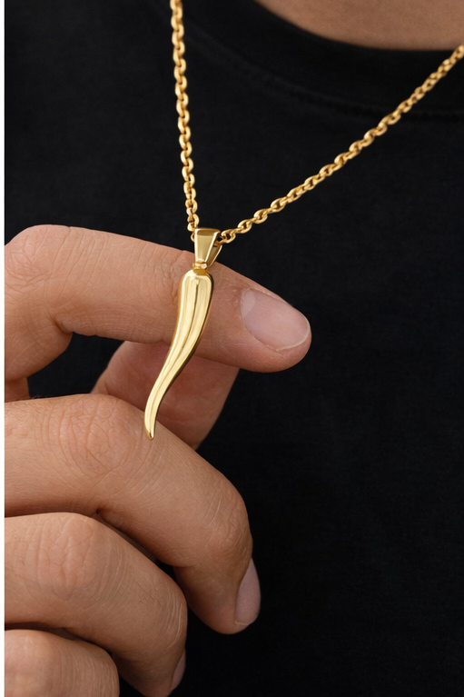 Fortuna Cornicello Necklace