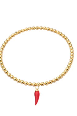 Cornicello Beaded Bracelet