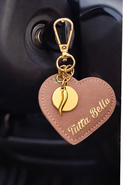 Tutta Bella Heart Key Ring