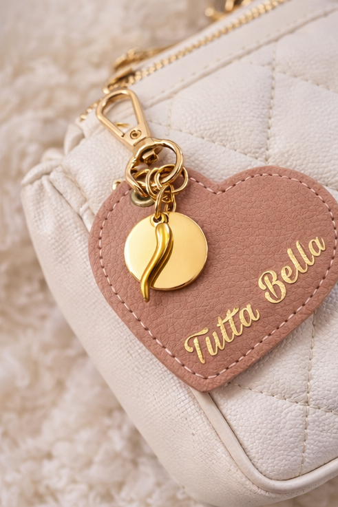 Tutta Bella Heart Key Ring
