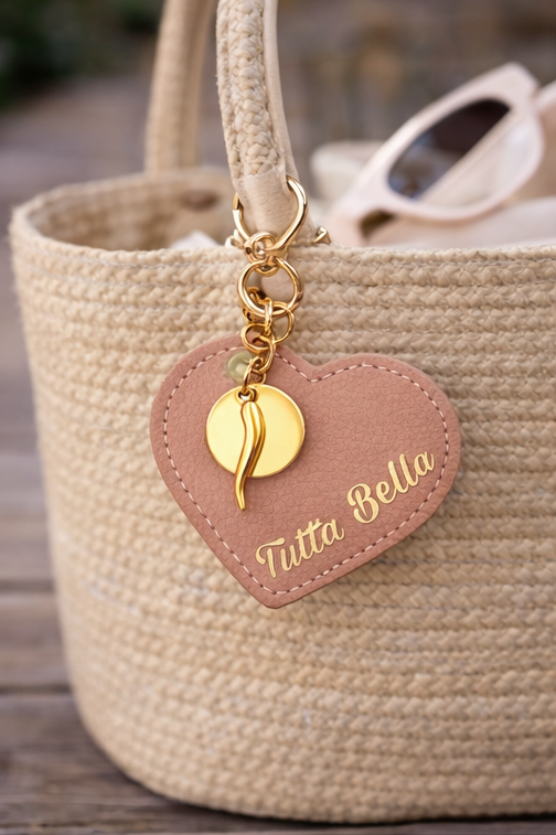 Tutta Bella Heart Key Ring