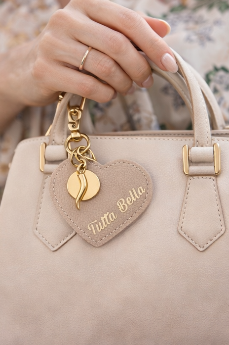 Tutta Bella Heart Key Ring