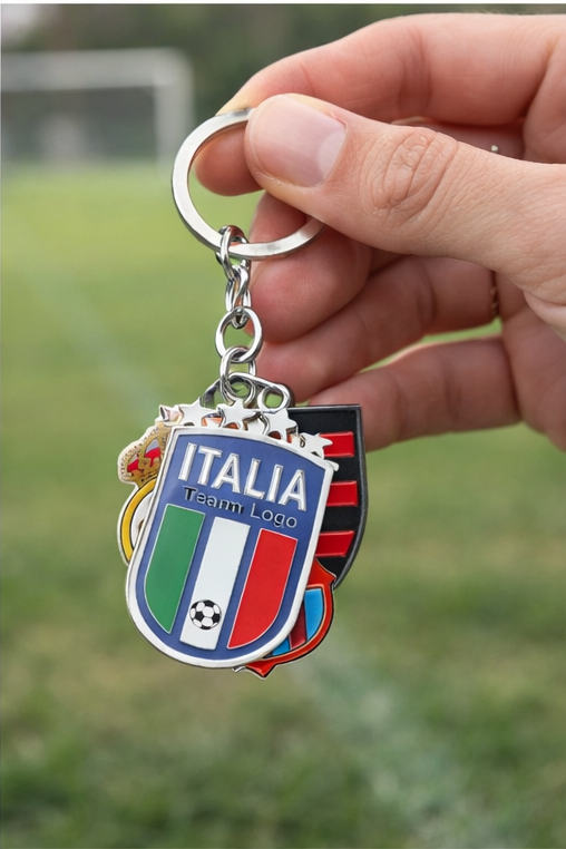 Italia Football Key Ring