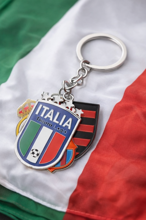 Italia Football Key Ring
