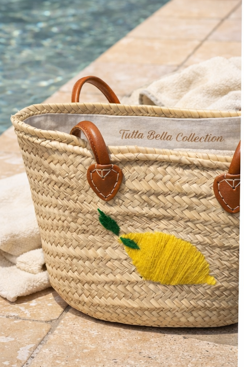 Amalfi Lemon Market Tote