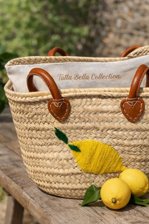 Amalfi Lemon Market Tote