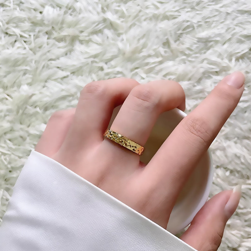 Bella Hammered Ring