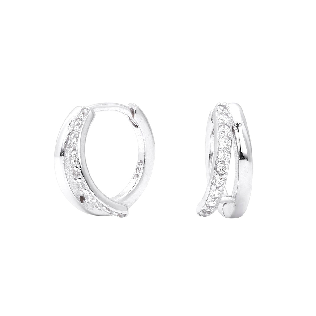 Chiara Hoops Silver