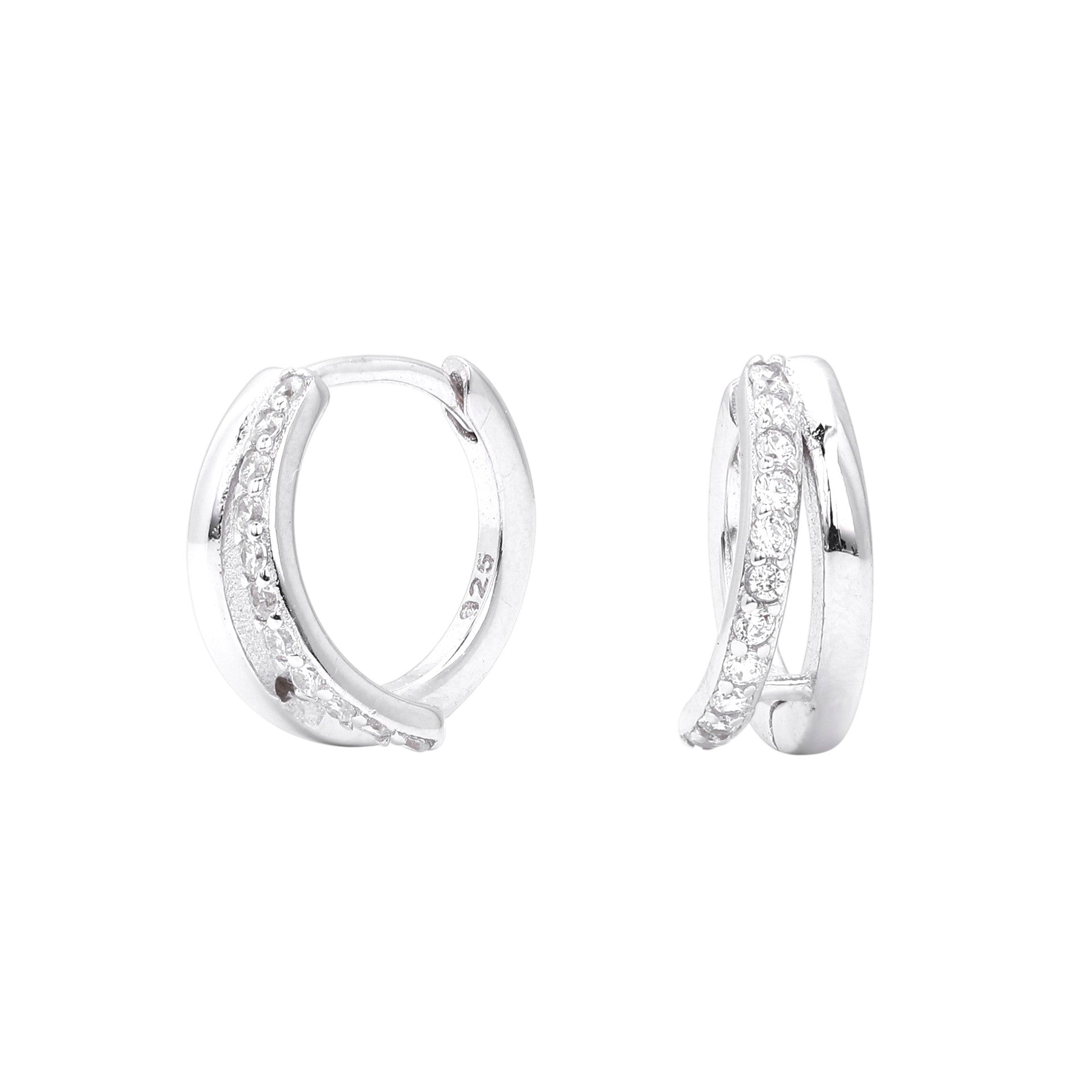 Chiara Hoops Silver