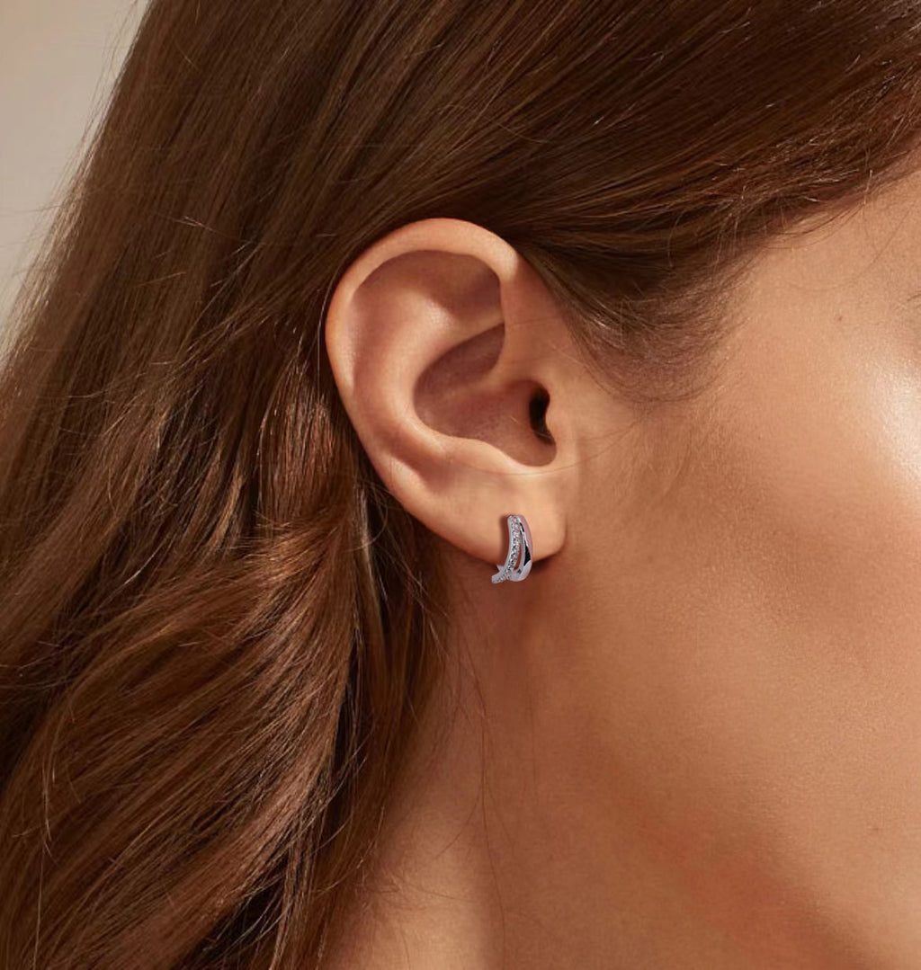 Chiara Hoops Silver