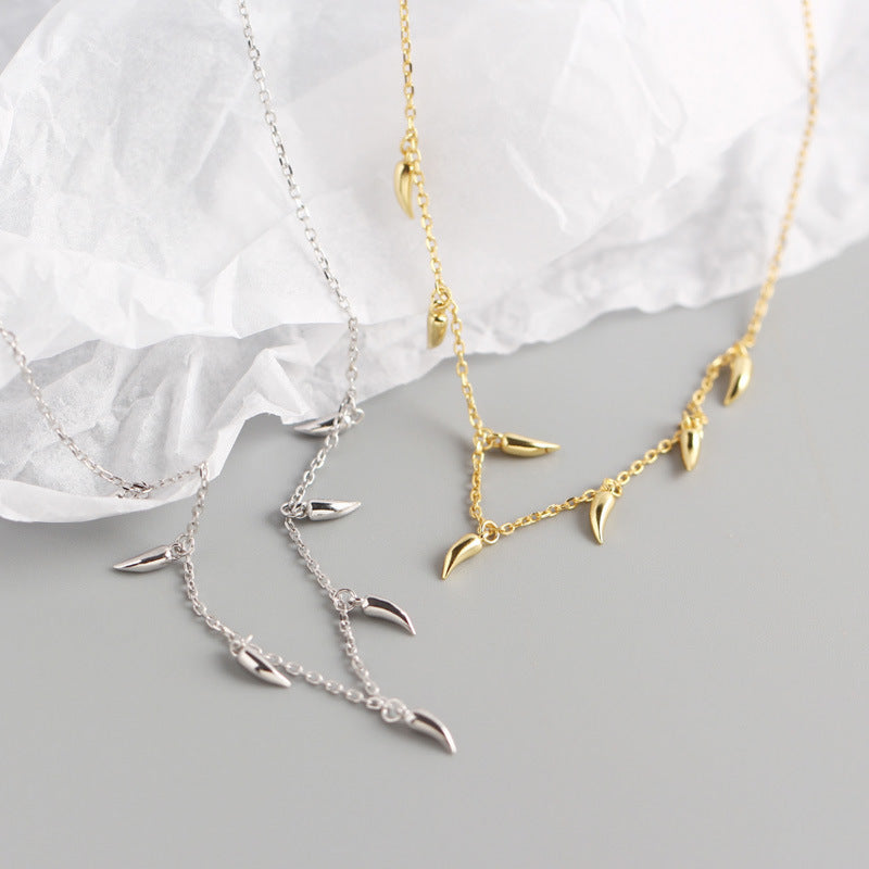 Piccolo Fortuna Necklace Silver