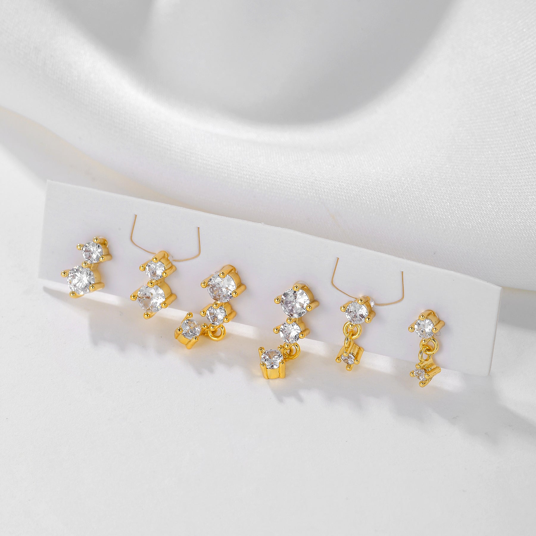 Luna Trio Stud Set