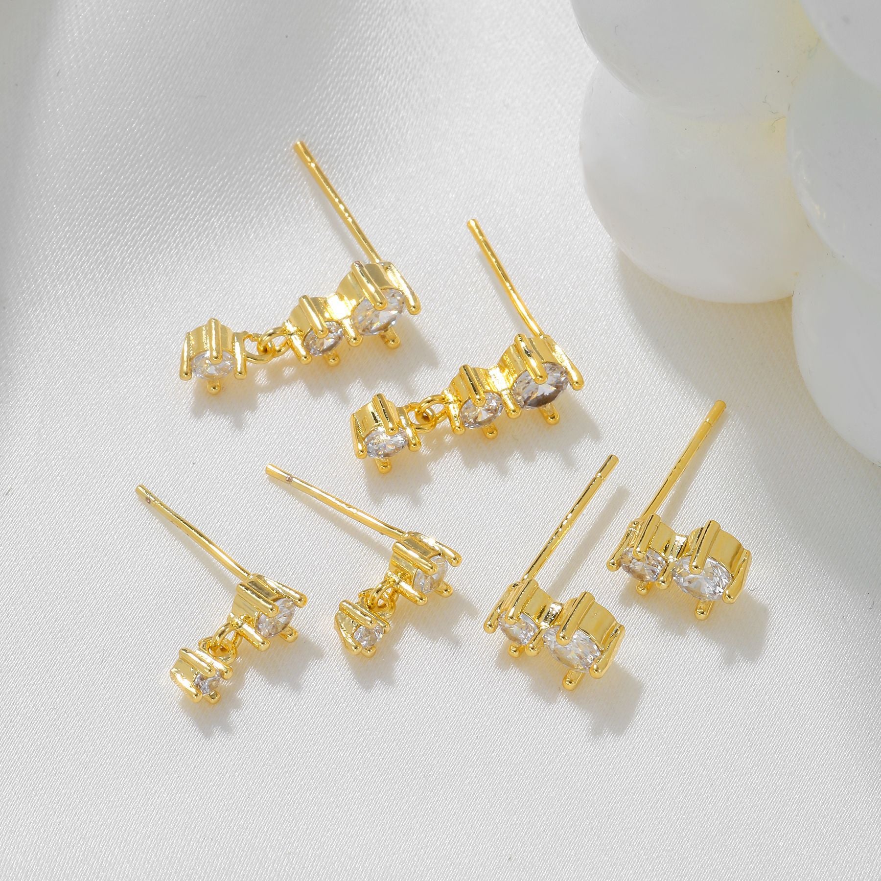 Luna Trio Stud Set