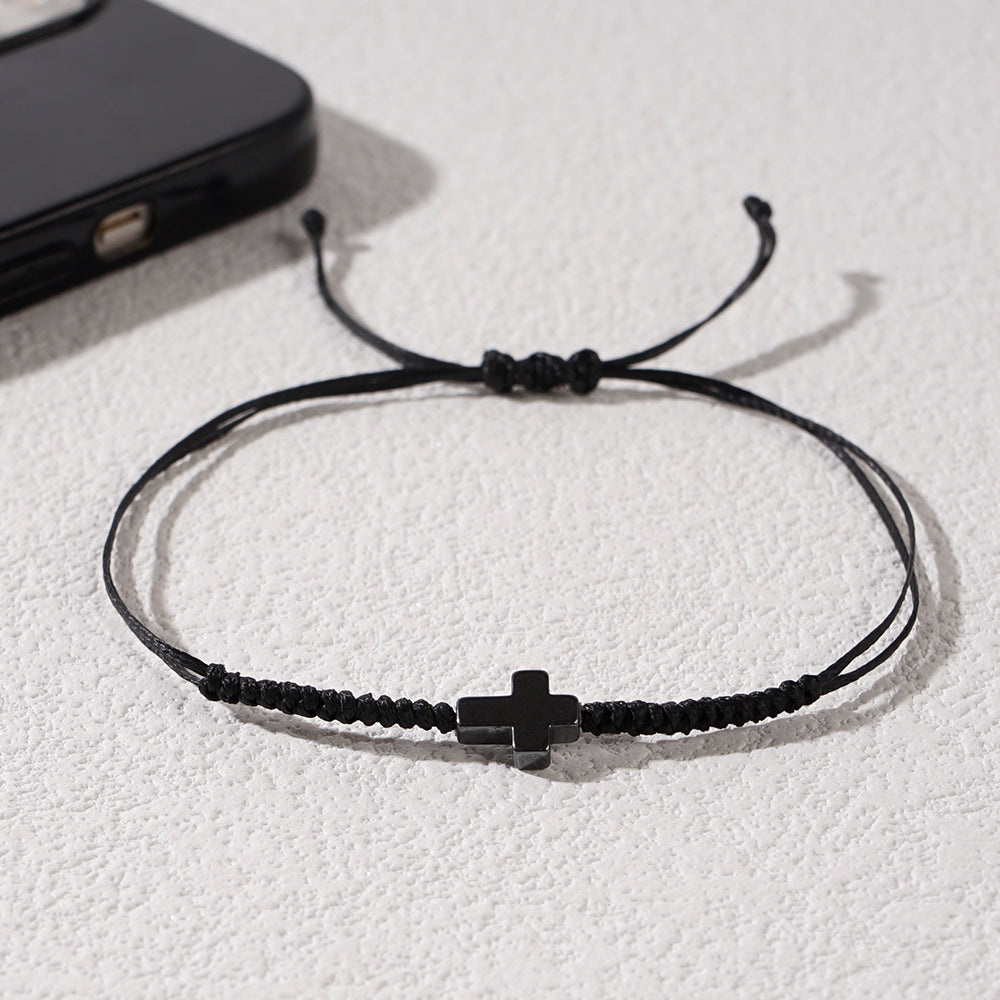 Nero Cross Braclet